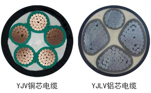 <a href='http://lvyin100.cn/yjvdianlan/' target='_blank'><u>YJV電纜</u></a>與YJLV電纜實物圖片區(qū)別